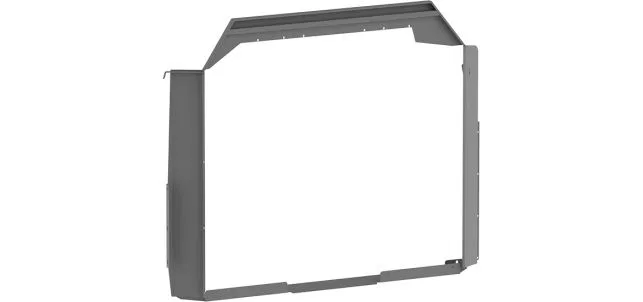 40649TL – HOLMAN Bulkhead Divider Wing, For Holman Part Numbers 40640 And 40641 Bulkhead Models Powder Coated Gray St...
